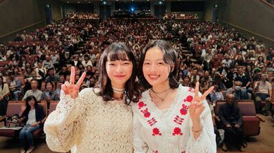 『風、薫る』栃木でファン感謝祭。最終週に向け、見上愛「未来に何を託せるか考えながら進む大切な1週間」上坂樹里「見届けていただけたら」