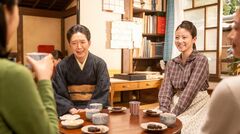 『あんぱん』次週予告。「おなかをすかせた人にアンパンを配って回るんだよ」と嵩。イラストを見たたくやは「おじさんですね」と話し…