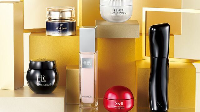 リプラスティ ルコンストラクション ナイト クリーム 50PX 50mL、クレームアンタンシヴR（ニュイ） 50g、ザ・ギンザ ハイブリッドジェルオイル n 100mL、センサイトータルフォルムエキスパート リンクルアンドリフトクリーム〈医薬部外品〉 50mL、SK-II スキンパワー リニュー クリーム 50g、B.A ローション 120mL