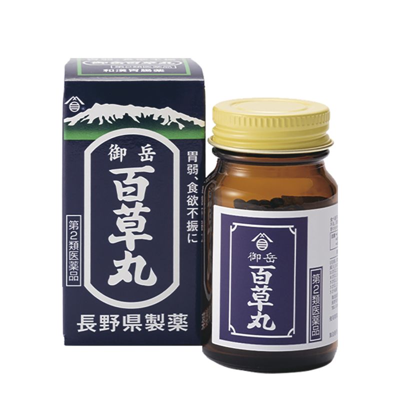 御岳百草丸〈第2類医薬品〉500粒 ￥660／長野県製薬