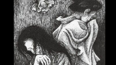 「これがわたしの顔かいなぁ」『四谷怪談』では夫に盛られた毒薬で顔が爛れ、小刀が首に突き刺さり絶命したお岩。しかしモデルの逸話では意外すぎる展開が…