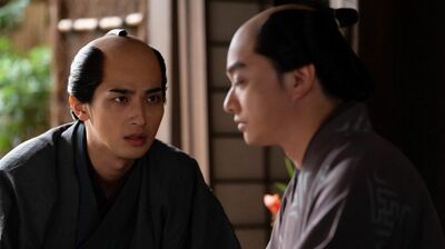 <とびきりの夢を見させてもらった>『べらぼう』次回予告。高笑いする家斉の元を去る定信。苦しそうな表情を見せるてい。そして冷たい顔の歌麿が蔦重に告げたまさかの言葉とは…