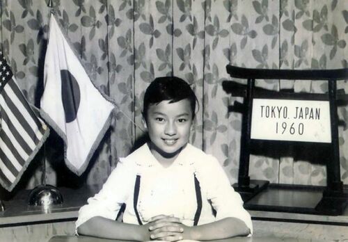 幼少のジュディ・オングさん