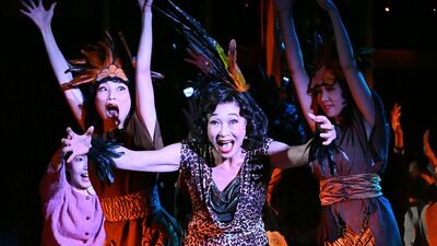 キムラ緑子主演舞台『わが歌ブギウギ-笠置シヅ子物語-』公開ゲネプロ。「東京ブギウギ」など名曲が盛り上げる