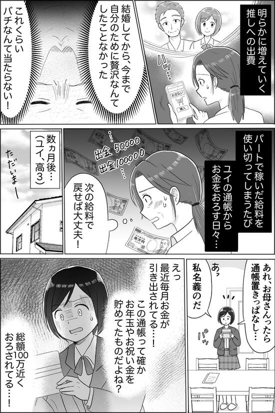母の推し活で狂った家族