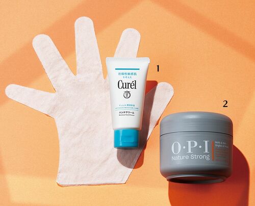 キュレル ハンドクリーム〈 医薬部外品〉 50g、OPI スムーズイットアウト ハンド&フット スクラブ250mL