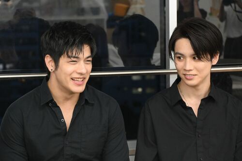 ルーク（左）とリョウタ（右）