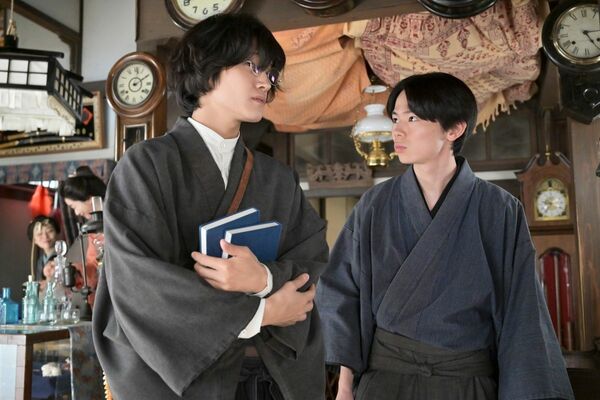 佐野晶哉さん、林裕太さん（『風、薫る』より）