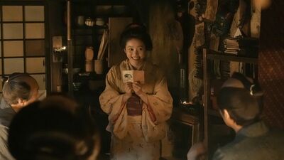 <できれば怪談好きな人>『ばけばけ』トキの見合い相手に「士族の小豆洗い」を探そうと笑い合う松野家。視聴者「小豆洗いでもいいってめちゃくちゃ許容範囲広い」「おトキのオタクぶり」