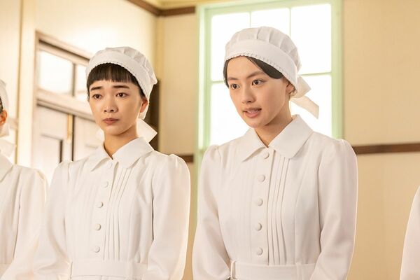 連続テレビ小説『風、薫る』見上愛さん、上坂樹里さん