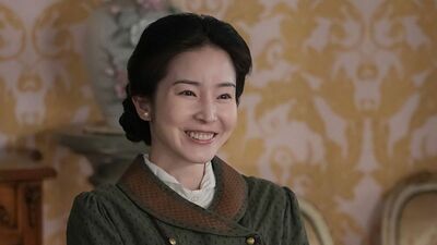 『ばけばけ』英語も上手でユーモアたっぷり。ロバートの妻・ランに視聴者ほっこり「いい家のお嬢様」「トキとの勘違いトークに癒される」